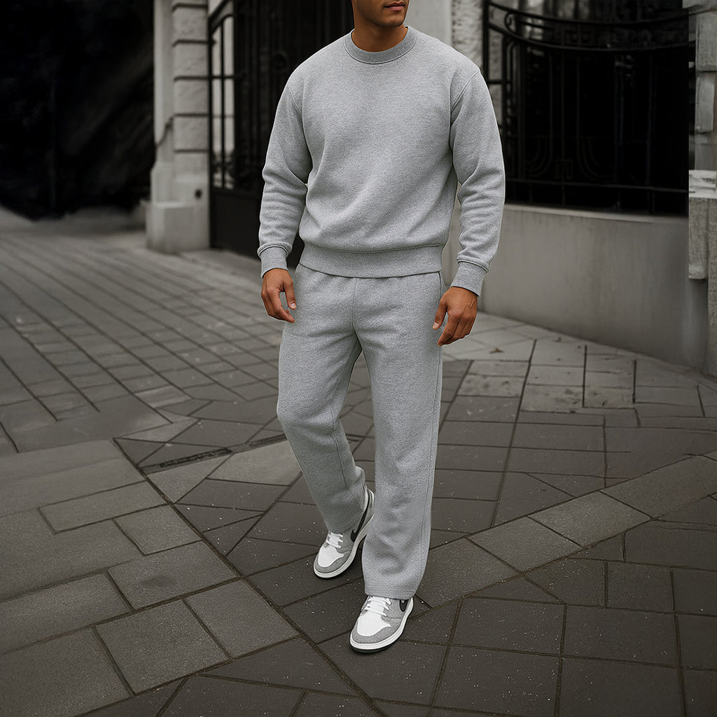 Plain Winter Hoodie Set, Minimal Style and Ultimate Comfort