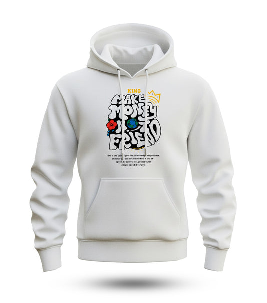 Printed Winter Hoodie, Soft Fabric with Modern Cozy Fit