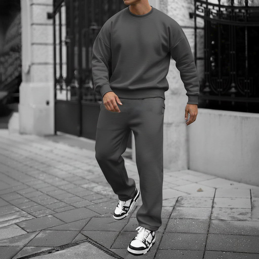Plain Winter Hoodie Set, Minimal Style and Ultimate Comfort