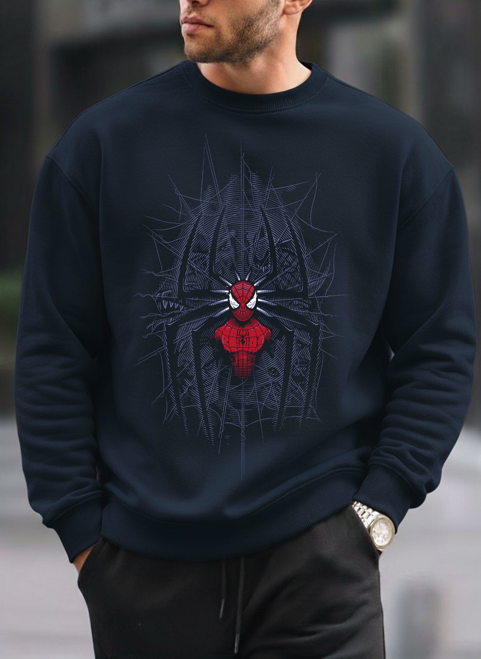 Oversize Round Fit Hoodie, Premium Comfort for Winter