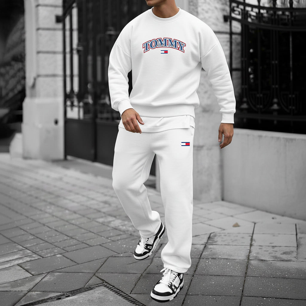 Winter Round Hoodie Set, Premium Cozy Pants and Comfort