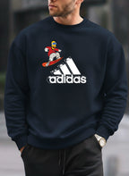 Oversize Round Fit Hoodie, Premium Comfort for Winter