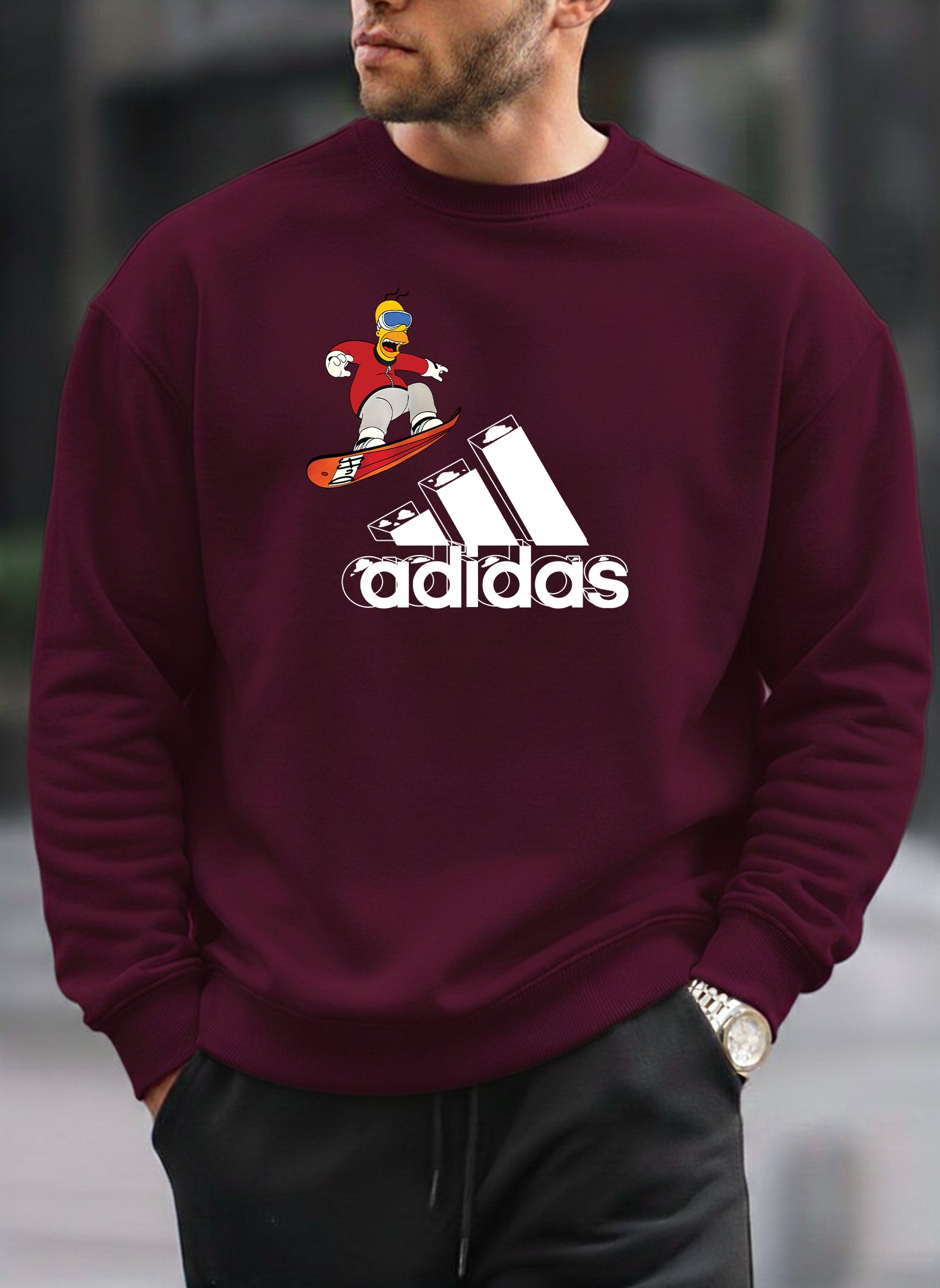 Oversize Round Fit Hoodie, Premium Comfort for Winter