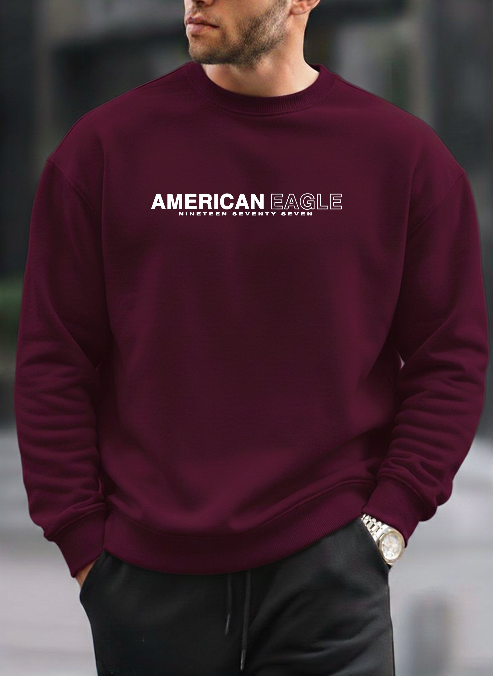 Oversize Round Fit Hoodie, Premium Comfort for Winter