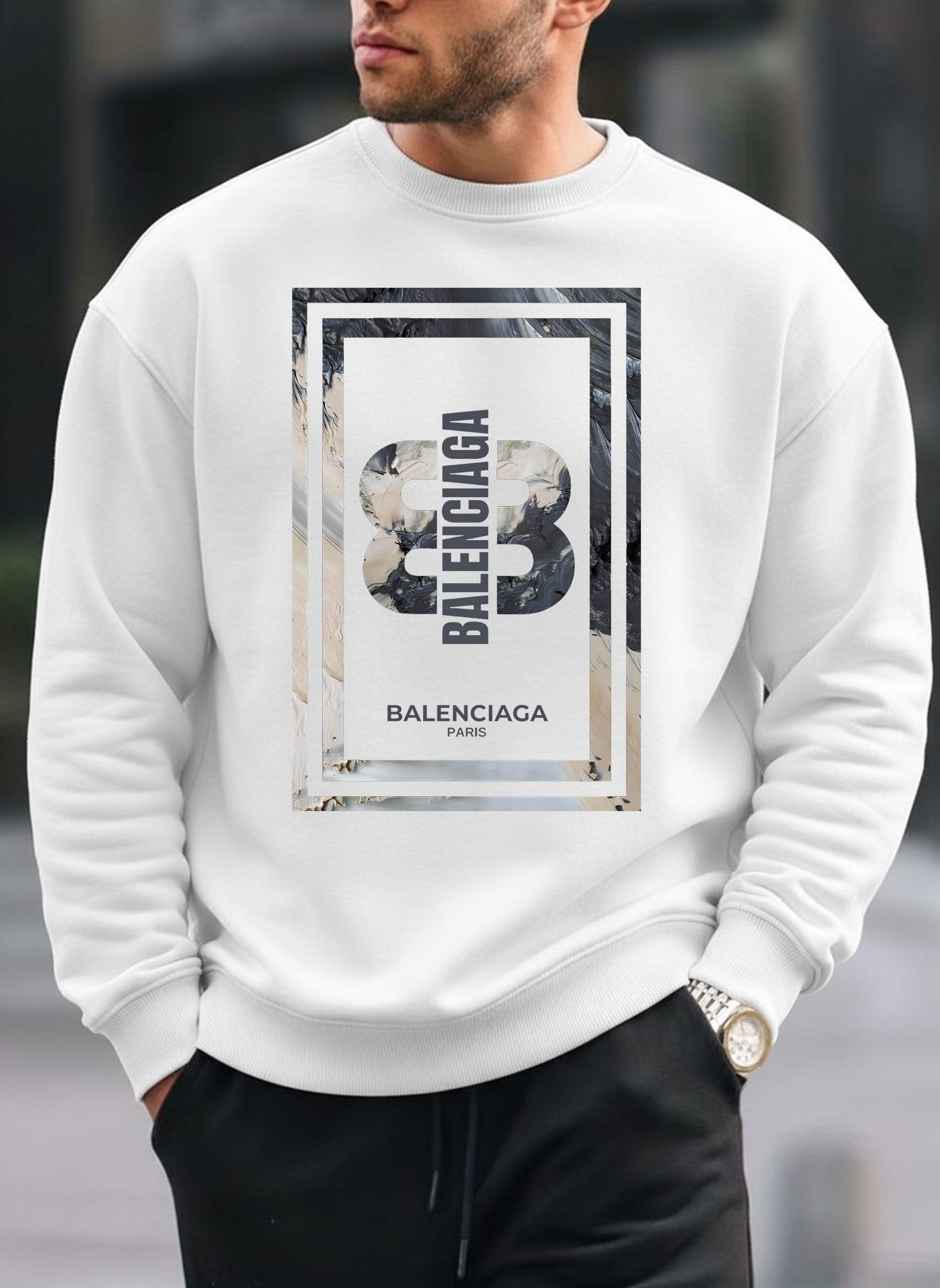 Oversize Round Fit Hoodie, Premium Comfort for Winter