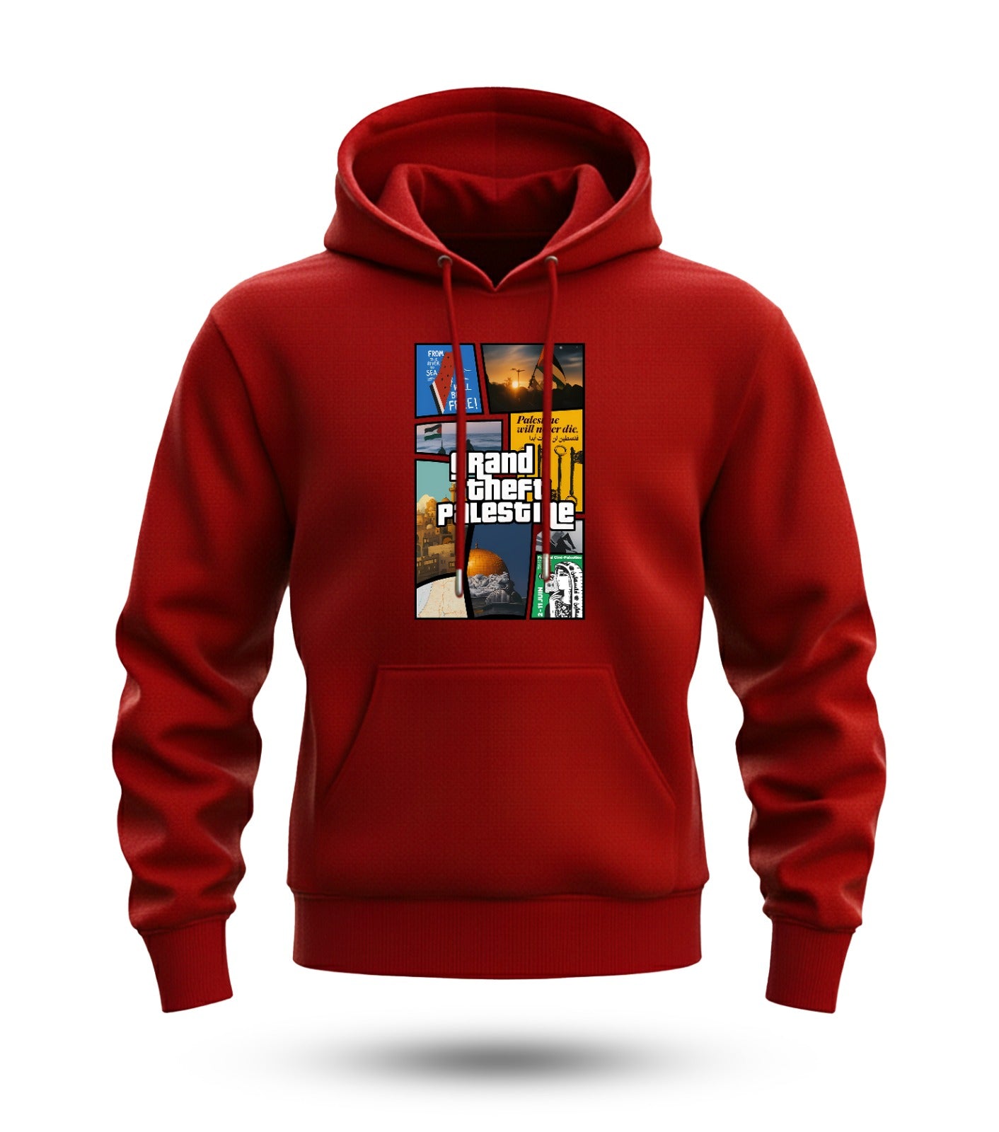 Printed Winter Hoodie, Soft Fabric with Modern Cozy Fit